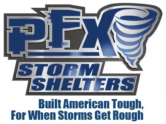 Logo Design & Branding:   PFX Storm Shelters