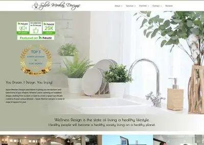 WordPress Website:  Sylvie Meehan Designs